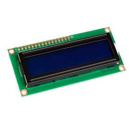 Tecneu Display LCD Pantalla 16x2 1602a Fondo Azul Pic