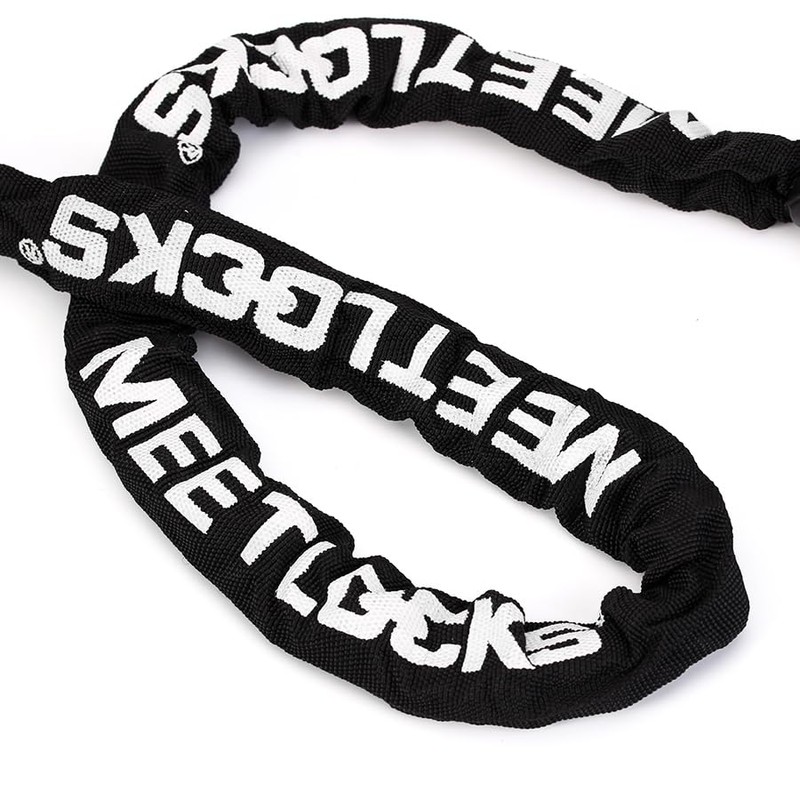MEETLOCKS Bike Chain Lock,3.2 Feet Long 5 Digit Combination High