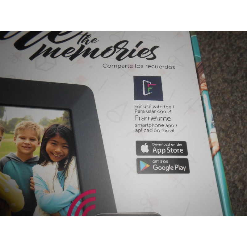 Aluratek 10-Inch Digital Photo Frame Wi-Fi Touch Screen 8GB with