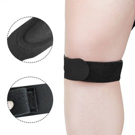 Stable Knee Support Cushion for Running, Exercise, and Marathon Black/FREE 2ea