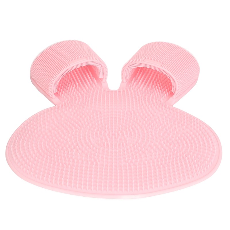 Foot Scrubber Shower Mat with Strong Suction Cups Prevent Slip