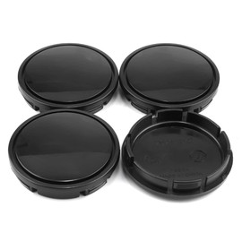 GTOWNWORKS 56mm 2.2" Black Wheel Hub Cap Center Cap Compatible with 1j0601171 1j0 601 171 1j0601171xrw