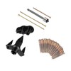 Squeaky Floor Repair Kit, Eliminates Floor Squeak Fit with 5