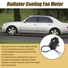 GXARTS Radiator Cooling Fan Motor Driver Side Replace 16363-50030 Compatible