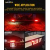 Partsam 12V LED Submersible Low Profile Rectangular Trailer Lights, Waterproof
