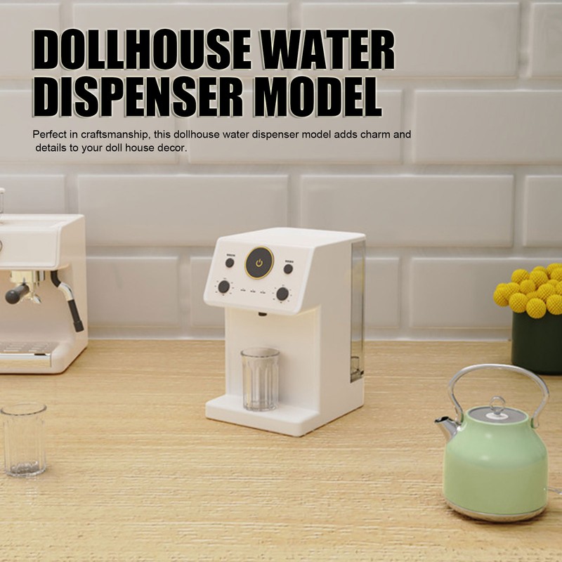 Dollhouse Water Dispenser Model Multipurpose Miniature Water Dispenser Toy for