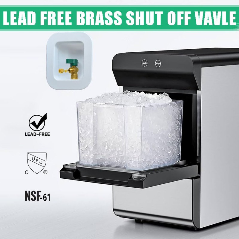 TT FLEX Ice Maker Outlet Box - 1/2 Inch Pex