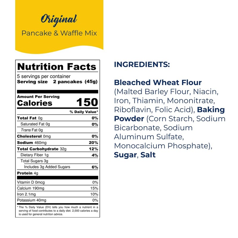 Vicky Cakes Original Dairy-free Pancake and Waffle Mix Bundle (Pack