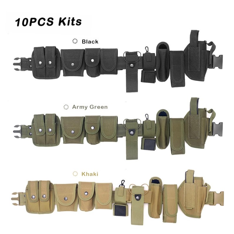 Namolit Outdoor Utility Belt Versatile Police Security Guard Modular Equipment