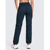 CRZ YOGA Lightweight Straight Leg Workout Pants for Women 30"