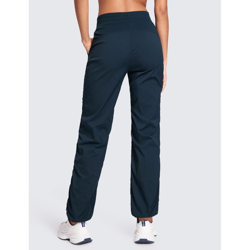 CRZ YOGA Lightweight Straight Leg Workout Pants for Women 30"
