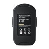 Upgraded 4000mAh 2Packs P107 Battery Compatible with Ryobi 18V Battery