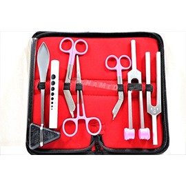 7 pcs Reflex Percussion Taylor Hammer Penlight Tuning Fork C 256 C 512 Lister Bandage Scissors CYNAMED