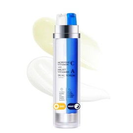 FLYLEAF Sérum Facial 2 En 1, Sérum Facial Con Vitamina C Y Retinol, Set De Cuidado Facial Antiedad Con Ácido Hialurónico, Niacinamida Y Retinol Para  