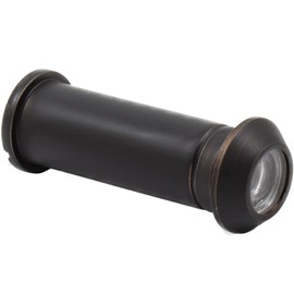Stone Harbor Hardware Door Viewer, 160 Degrees, 1/2" Bore Hole, Adjusts from 1-3/8" to 2-1/4", Matte Black