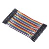 VKLSVAN 3pcs 40pcs 10CM Multicolor 40Pin Dupont Wire Jumper Breadboard