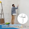 Blulu 1 Pack Drywall Mud Pan Holder and Spool Tape