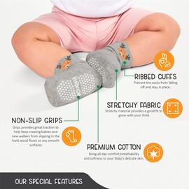 infancie Baby Socks 0-6 Months | Cotton Rich Infant Socks | Soft and Comfortable Newborn Socks | Unisex Colorful Toddler Girl Socks & Toddler Boy Socks | 12-Pairs