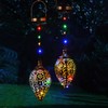 Outdoor Solar Lantern 2 Pack Outdoor Solar Hanging Lantern Retro
