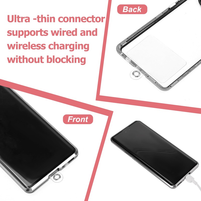 20 Pcs Phone Tether Tab Without Adhesive, Cell Phone Tether