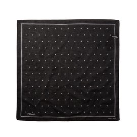 Climy Cross Bandana Cross Pattern Scarf, Handkerchief, Gift, Men's, Brand, Adult, Black