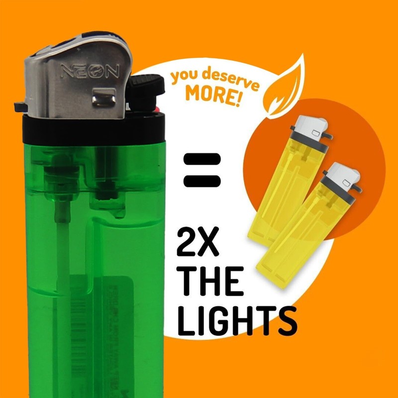 Lot Classic Disposable Lighter Soft Flame Kitchen Lighter - Newly
