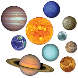 Beistle Solar System Cutouts