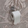 Croydex QM411141 Flexi-Fix Pendle Toilet Roll Holder, Chrome, Metal, 160