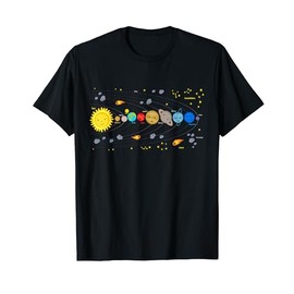 Solar system t shirt for kids, solar system for girl women T-Shirt