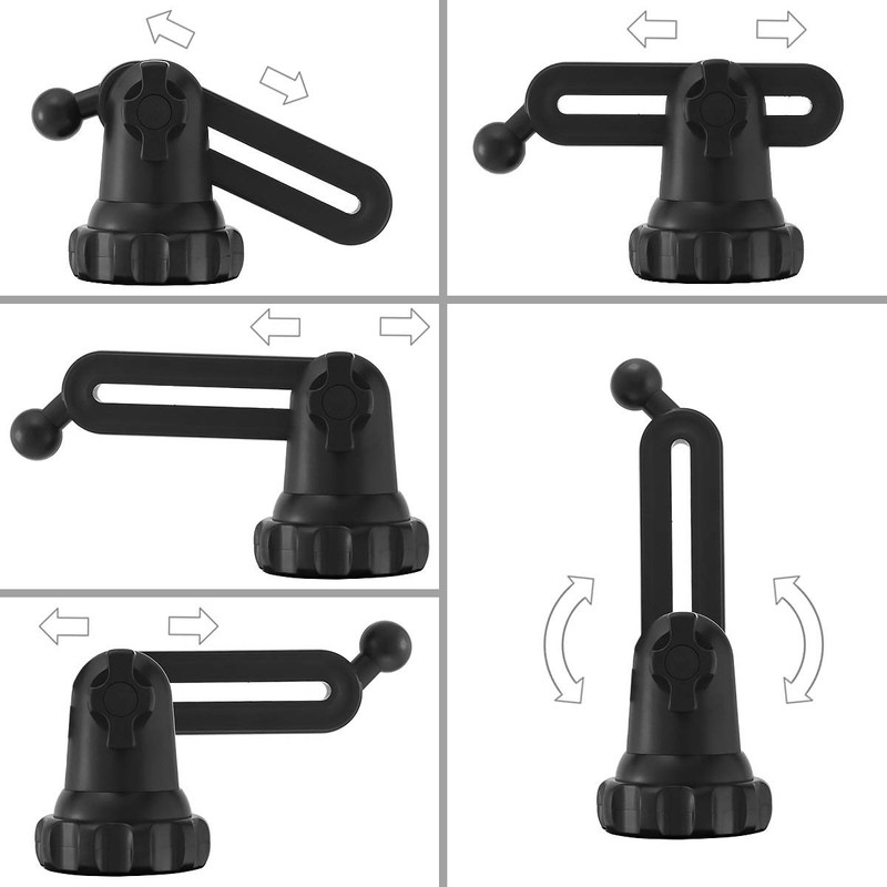MidGard Universal Autohalterung für KFZ-Getränkehalter, Cup Mount für Smartphones, Tablet