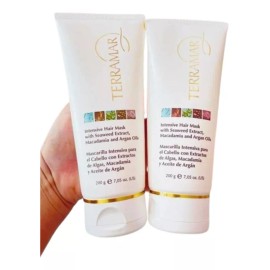 Terramar Dos Mascarillas Intensiva Para El Cabello  Terramar
