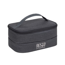 RESTO 5502 Comfortable Foldable Cooler Bag, Small, 3.5 L, Insulated Lunch Bag, Leak-Proof Thermal Bag, Insulated Lunch Box for Picnic, Beach, Car, Office, Travel