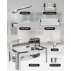 Garvee Rectangle Roll Top Chafing Dish Buffet Set,9QT Stainless Steel