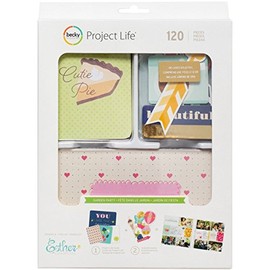 Project Life Kit Value Kits-Garden Party-Gold Foil (120 Pieces)