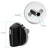 Junling 5 Pack Cooktop Stove Knobs 00650847 Compatible with Bosch,
