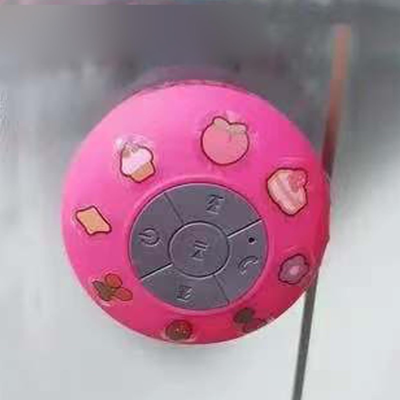 Wireless Speaker | Bathroom Speaker,Water-Resistant Wireless Suction Cup Outdoor Shower