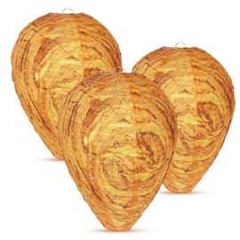 WUIIOE 3 Pack Waterproof Wasp Nest (8x11inch)