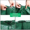 Mezchi 4 Pack 72 Gallons Reusable Yard Waste Bag, Large