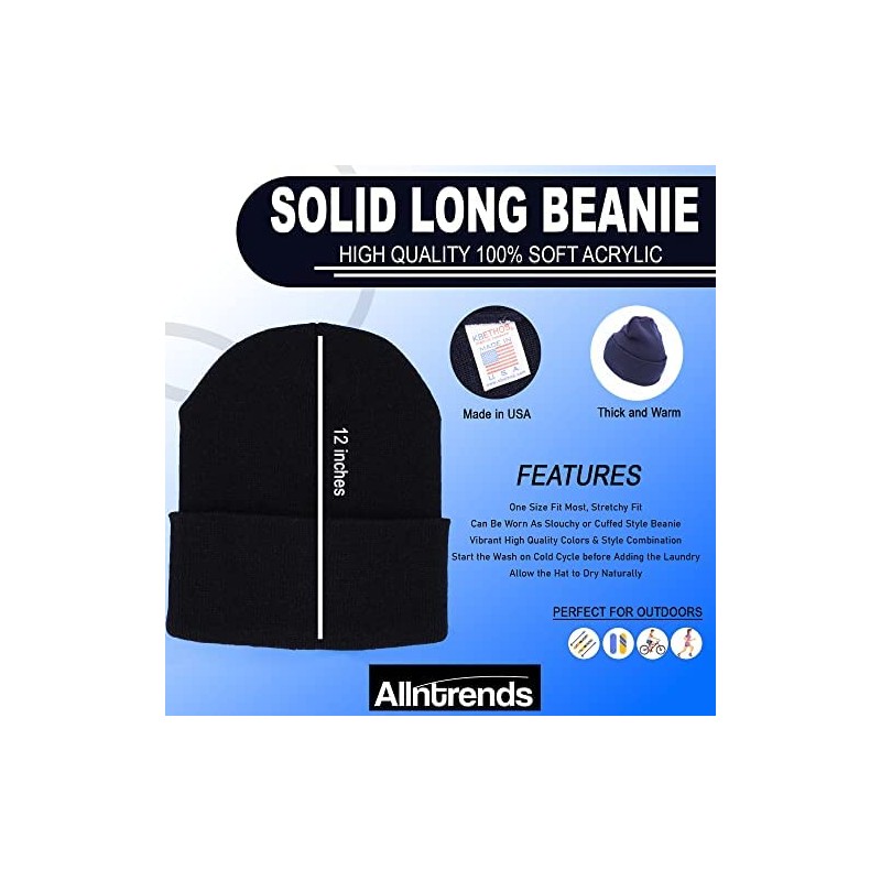 Cracker Barrel Vintage Beanie Hat Warm Winter Cap (White)