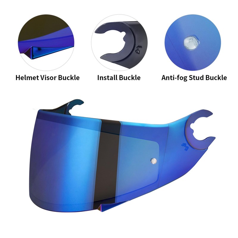 Motorcycle Helmet Visor for Shark D Skwal D-Skwal 2 Spartan
