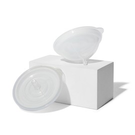 Motif Medical Plastic Diaphragms Replacement Parts - Compatible w/Duo Double Breast Pump - Durable Motif Replacement Pump Parts - Spare Breastfeeding Essentials for Home & Work (Set of 2)