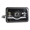 Truck Front Square LED Headlight with High Low Beam DRL