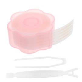 SAFIGLE 1Set Invisible Lace Eyelid Tape Durable Strips for Natural Eyelid Lift Skin Friendly Water Activated Double Eyelid Patches for Effortless Application and Hold