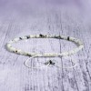 Unbranded Rainbow Moonstone Bracelet Minimalist Healing Crystal Bracelet Gift Dainty