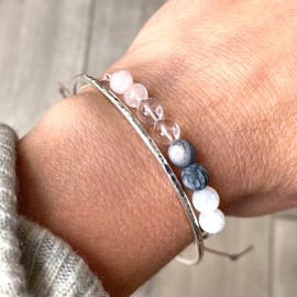 Anxiety Relief Crystal Adjustable Bracelet
