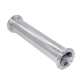 Beduan Sanitary Tri Clamp Tube, 2" Length Spool Tube Stainless Steel Seamless Round Tubing with 1.5 inch Tri Clamp 50.5mm Ferrule Flange