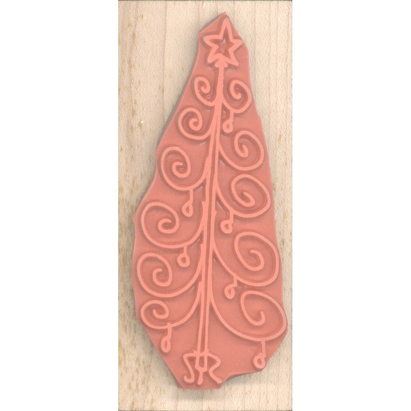 Stamps by Impression Christmas Tree Rubber Stamps (904a)