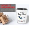 Bird Lover Shot Glass 1.5oz - Early Jay Blue go