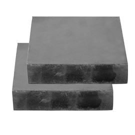 CHENTEC Rubber Bench Block Jeweler's Rubber Bench Block Rubber Stamping Block 4"x4" (10CM x 10CM)