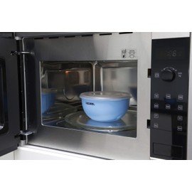 Kerbl Maxi-Pet 80528 Stainless Steel Bowl Set with Lid Blue 550 ml / 900 ml / 1200 ml